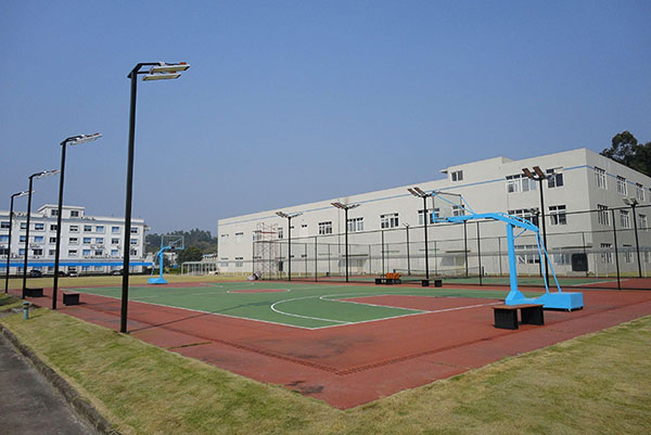 LED Flood Light Project In China. Projet de projecteur à LED en Chine.