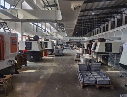 boîtier en aluminium vide