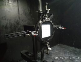 éclairage fini mené